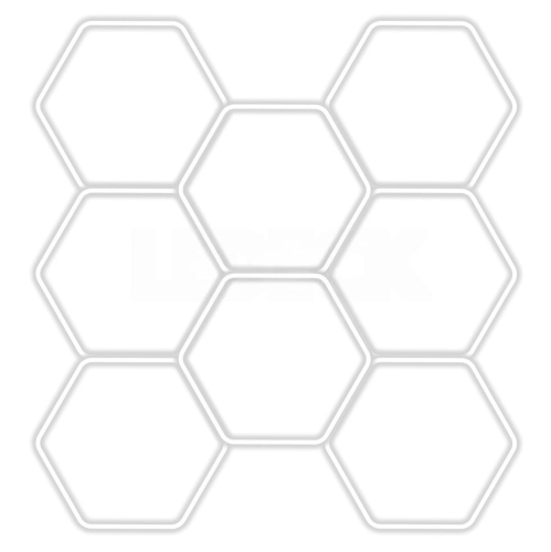 Lumini Hexagoane Modulare